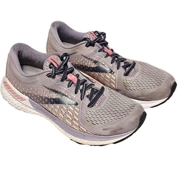 Brooks Adrenaline GTS 21 Women's Running Shoes Lilac / Blue Size 9.5 B - Picture 1 of 14